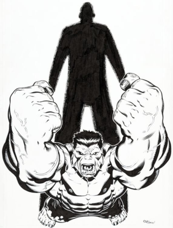Hulk #23 Cover Art by Ed McGuinness sold for $1,680. Click here to get your original art appraised.