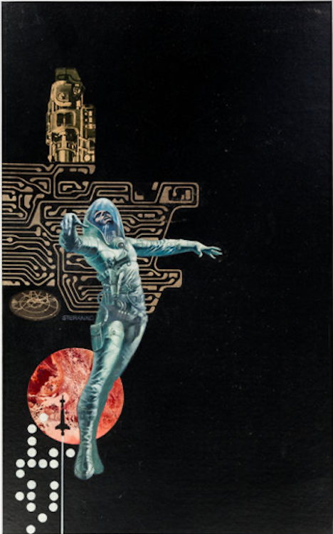 Infinity One Paperback Cover Art by Jim Steranko sold for $7,170. Click here to get your original art appraised.