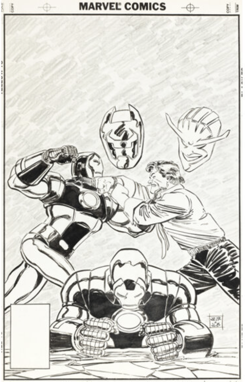 Marvel Age #92 Cover Art by John Romita Jr. sold for $14,400. Click here to get your original art appraised.