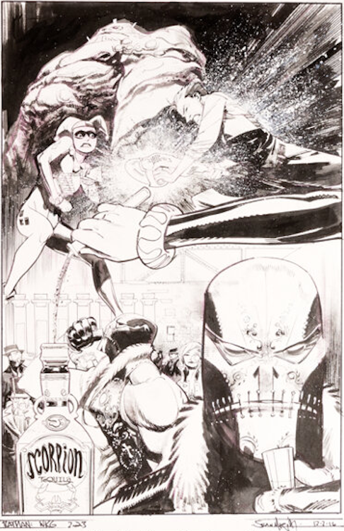 Batman: White Knight #2 Page 23 by Sean Murphy sold for $4,875. Click here to get your original art appraised.