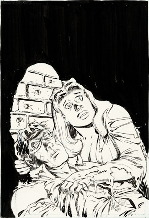 The Spirit #76 Cover Art by Will Eisner sold for $6,900. Click here to get your original art appraised.